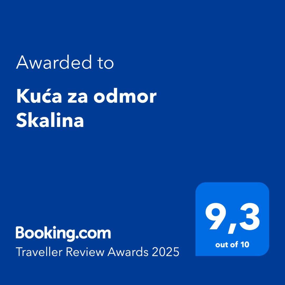 스프리트스카 Kuca Za Odmor Skalina - Sea View 빌라 외부 사진